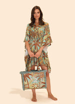 An image of the Powder Fringed Box Tote Bag