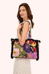 An image of the Powder Fringed Box Tote Bag