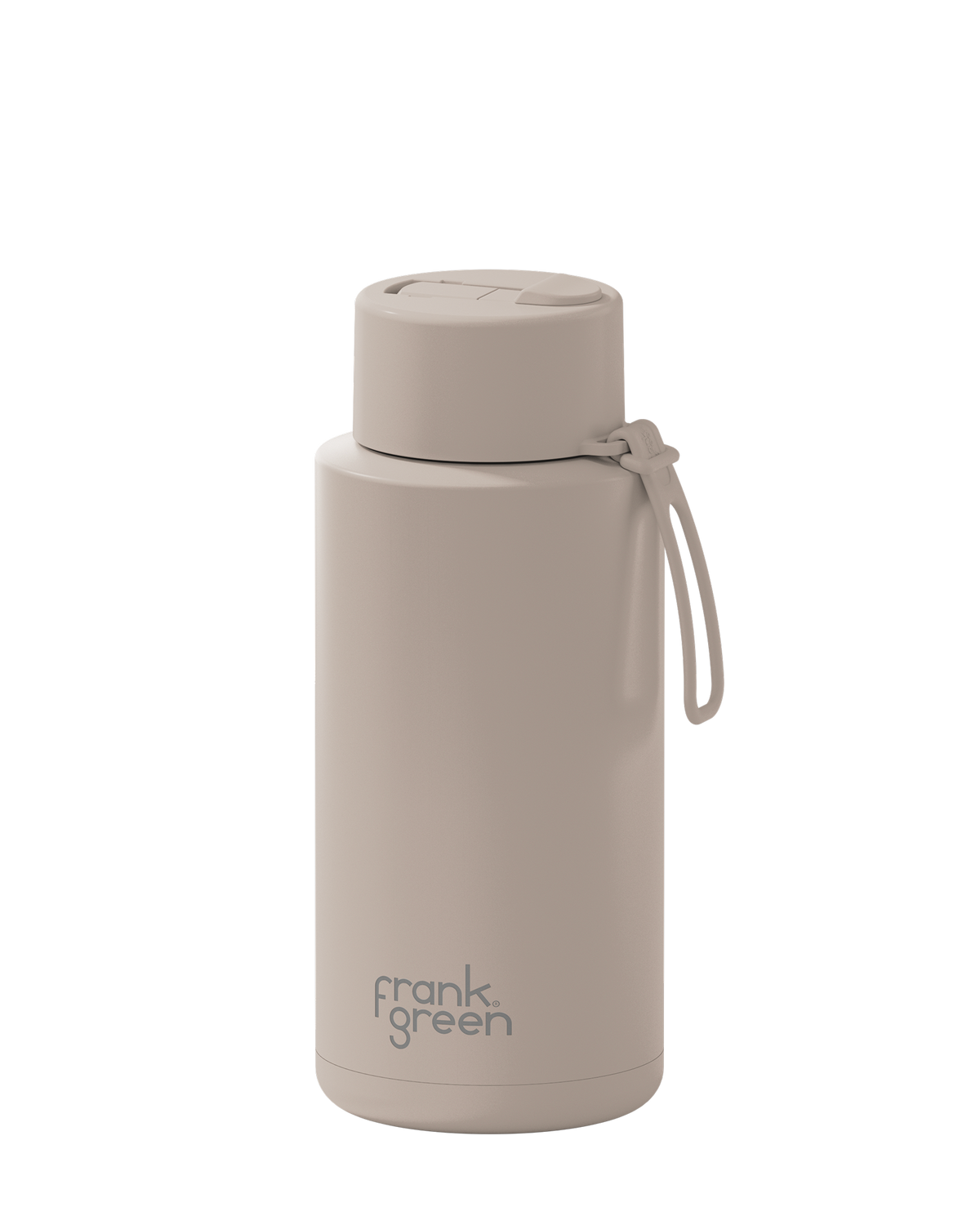 Ceramic Reusable Bottle with Flip Straw Lid - 34oz / 1L