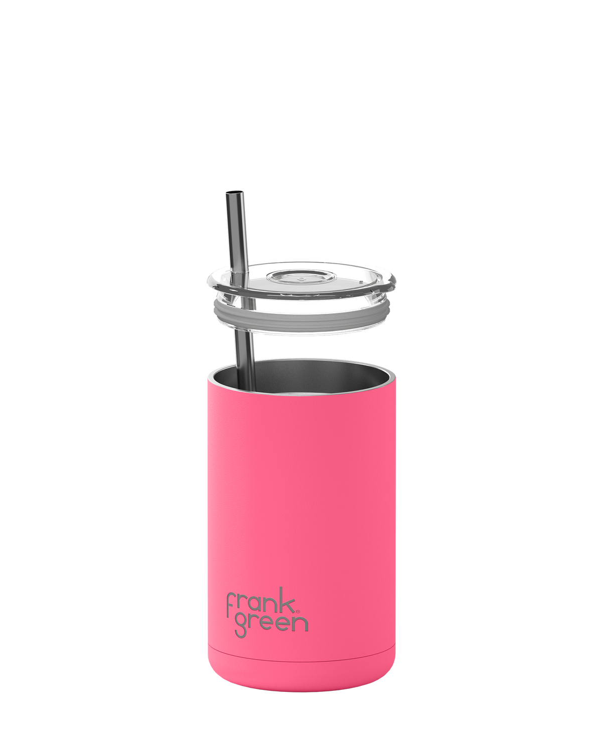 Iced Coffee Cup with Straw - 15oz / 425ml