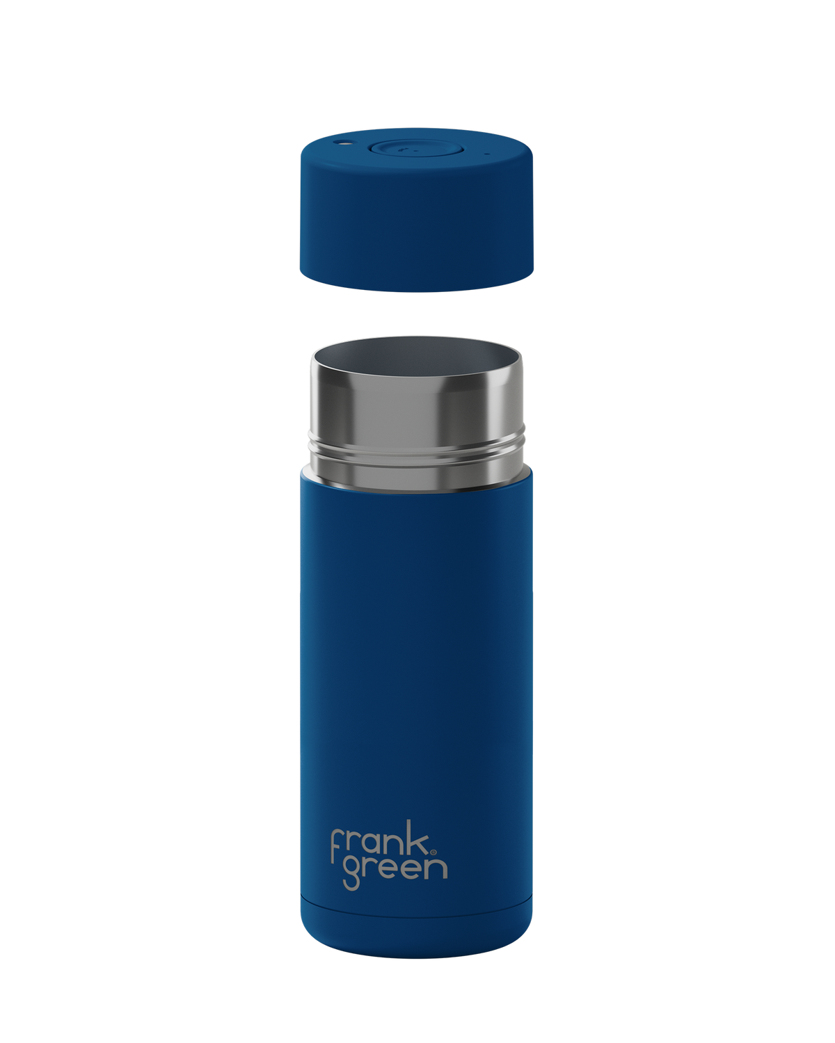 Ceramic Reusable Cup with Button Lid - 16oz / 475ml