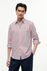 Flex Poplin Seasonal Stripe Shirt