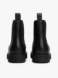 An image of the Tommy Hilfiger Leather Low Chelsea Boots