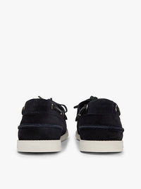 An image of the Tommy Hilfiger Hilfiger Suede Boat Shoe