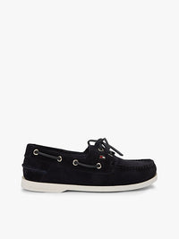 An image of the Tommy Hilfiger Hilfiger Suede Boat Shoe