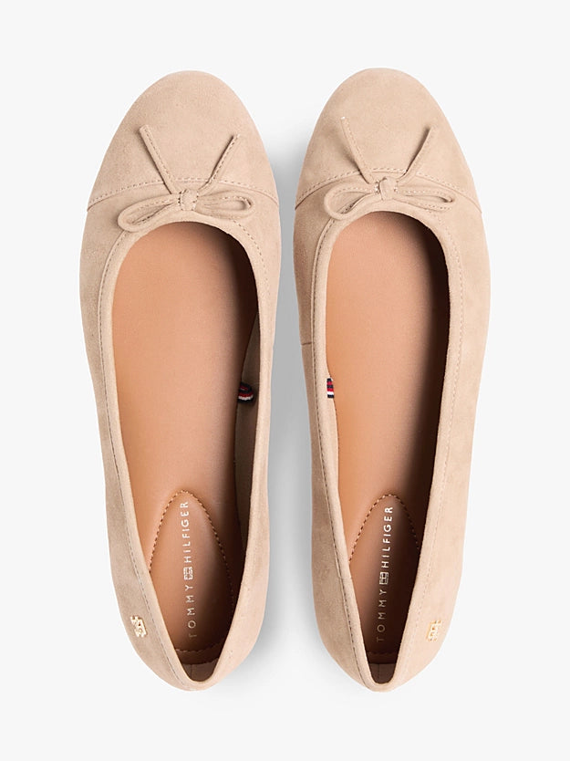 Hilfiger Suede Ballerina