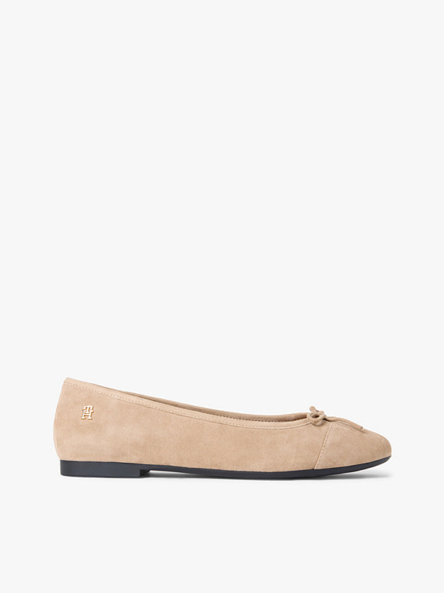 Hilfiger Suede Ballerina