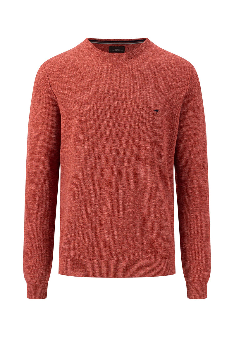 An image of the Fynch-Hatton Crew Neck Jumper