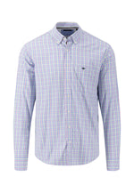An image of the Fynch Hatton Long Sleeve Shirt in the colour Dusty Lavender.