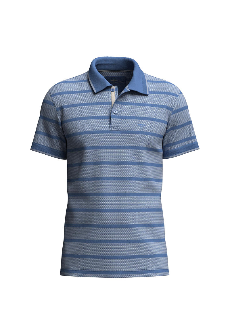 An image of the Fynch-Hatton Polo Stripe Shirt