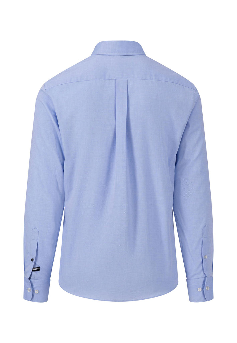 An image of the Fynch Hatton Long Sleeve Shirt in the colour Summer Breeze.