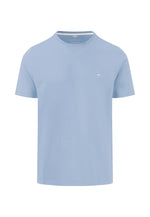 An image of the Fynch Hatton Basic T-Shirt in the colour Summer Breeze.