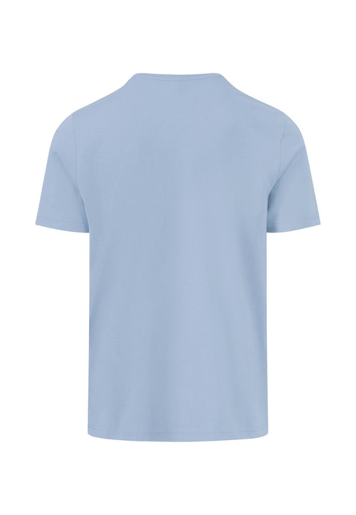 An image of the Fynch Hatton Basic T-Shirt in the colour Summer Breeze.