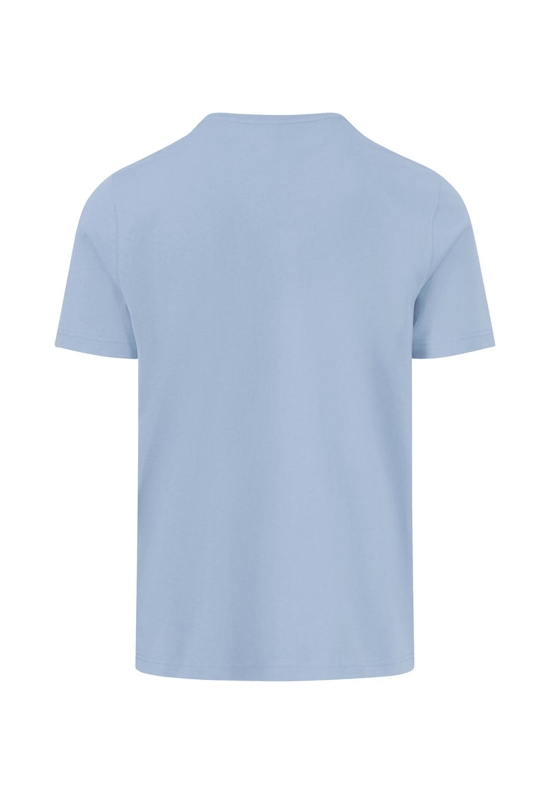 An image of the Fynch Hatton Basic T-Shirt in the colour Summer Breeze.