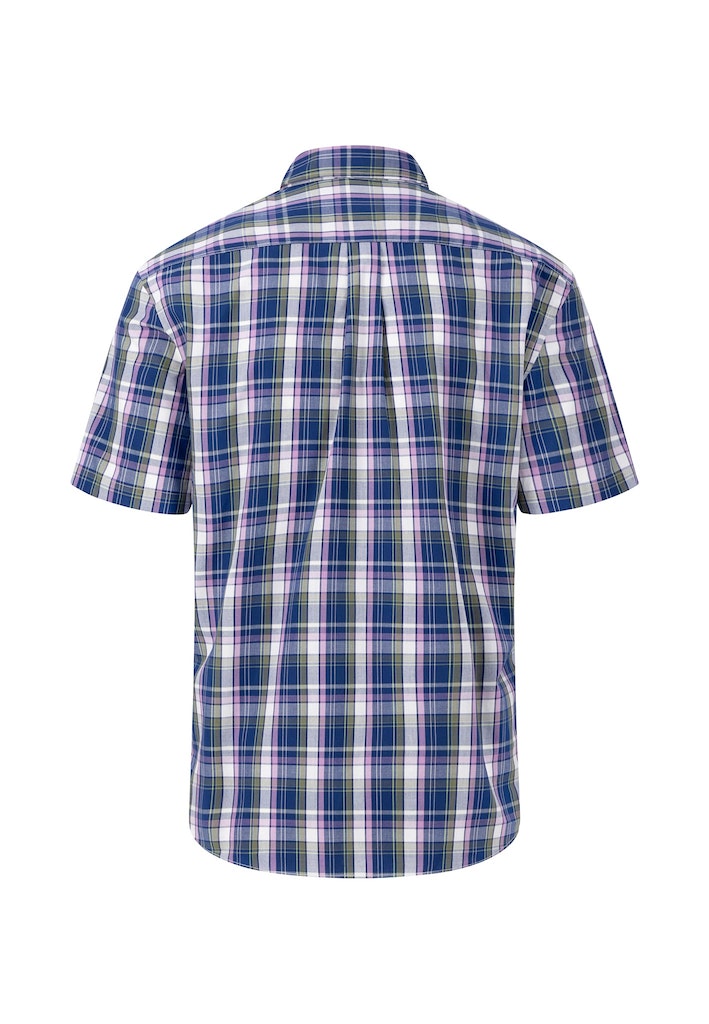 An image of the Fynch-Hatton Cotton Shirt with Half Sleeves