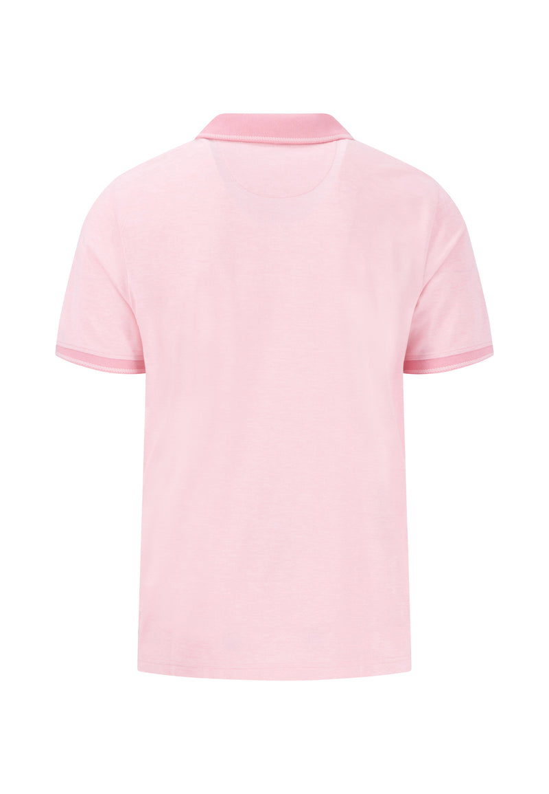 An image of the Fynch-Hatton 2 Tone Polo Shirt