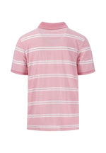 An image of the Fynch-Hatton Striped Polo Two-Tone