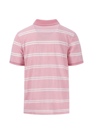 An image of the Fynch-Hatton Striped Polo Two-Tone