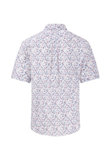 An image of the Fynch-Hatton Premium Flower Print Shirt