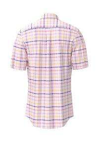 An image of the Fynch-Hatton Summer Oxford Check Shirt