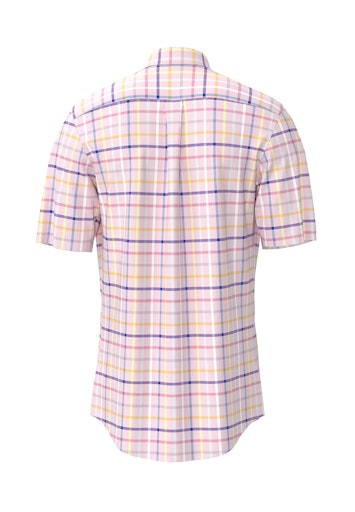 An image of the Fynch-Hatton Summer Oxford Check Shirt