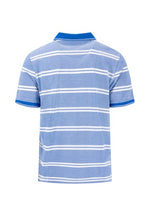 An image of the Fynch-Hatton Striped Polo Two-Tone