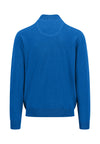 An image of the Fynch-Hatton Knitted Superfine Zipped Sweatshirt