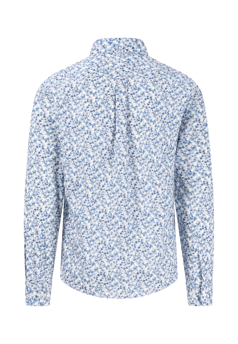 An image of the Fynch-Hatton Premium Flower Print Shirt