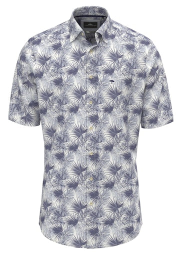 An image of the Fynch-Hatton S/S Kent Summer Flower Print Shirt