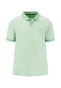 An image of the Fynch-Hatton 2 Tone Polo Shirt
