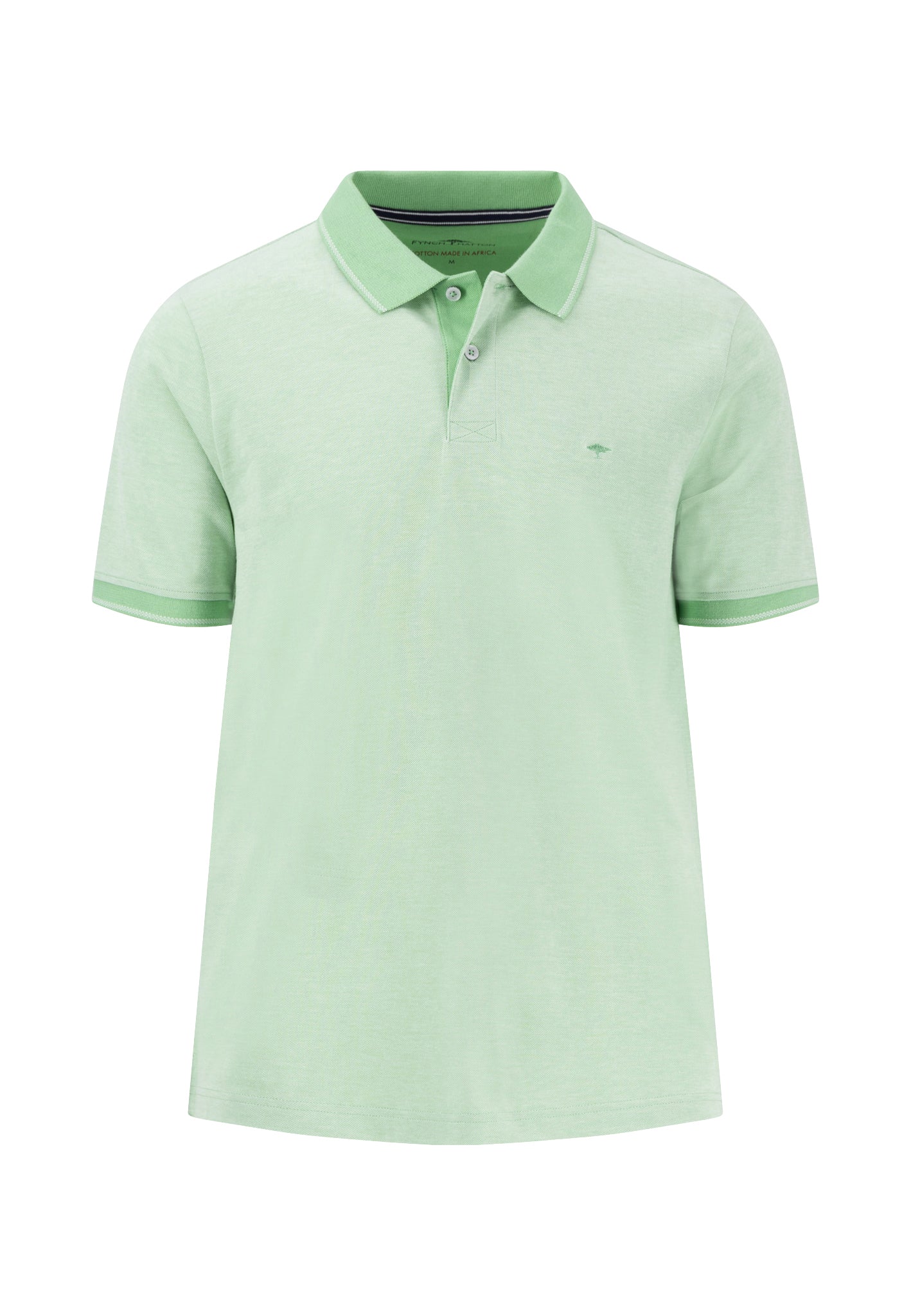 An image of the Fynch-Hatton 2 Tone Polo Shirt