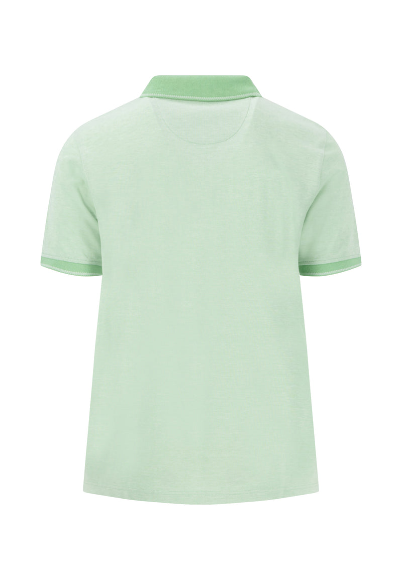 An image of the Fynch-Hatton 2 Tone Polo Shirt