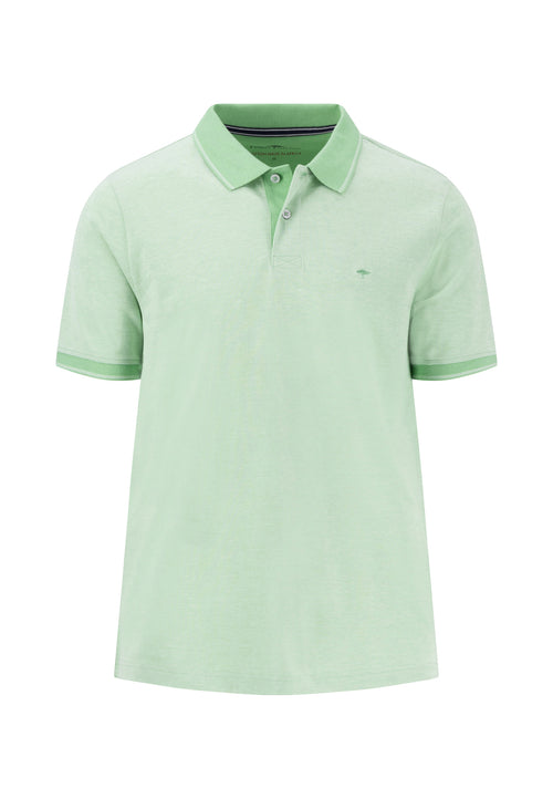 An image of the Fynch-Hatton 2 Tone Polo Shirt
