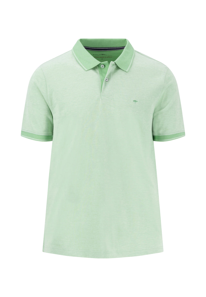 An image of the Fynch-Hatton 2 Tone Polo Shirt