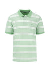 An image of the Fynch-Hatton Striped Polo Two-Tone