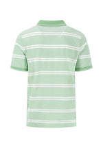 An image of the Fynch-Hatton Striped Polo Two-Tone