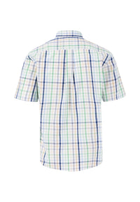 An image of the Fynch-Hatton Combi Check Shirt