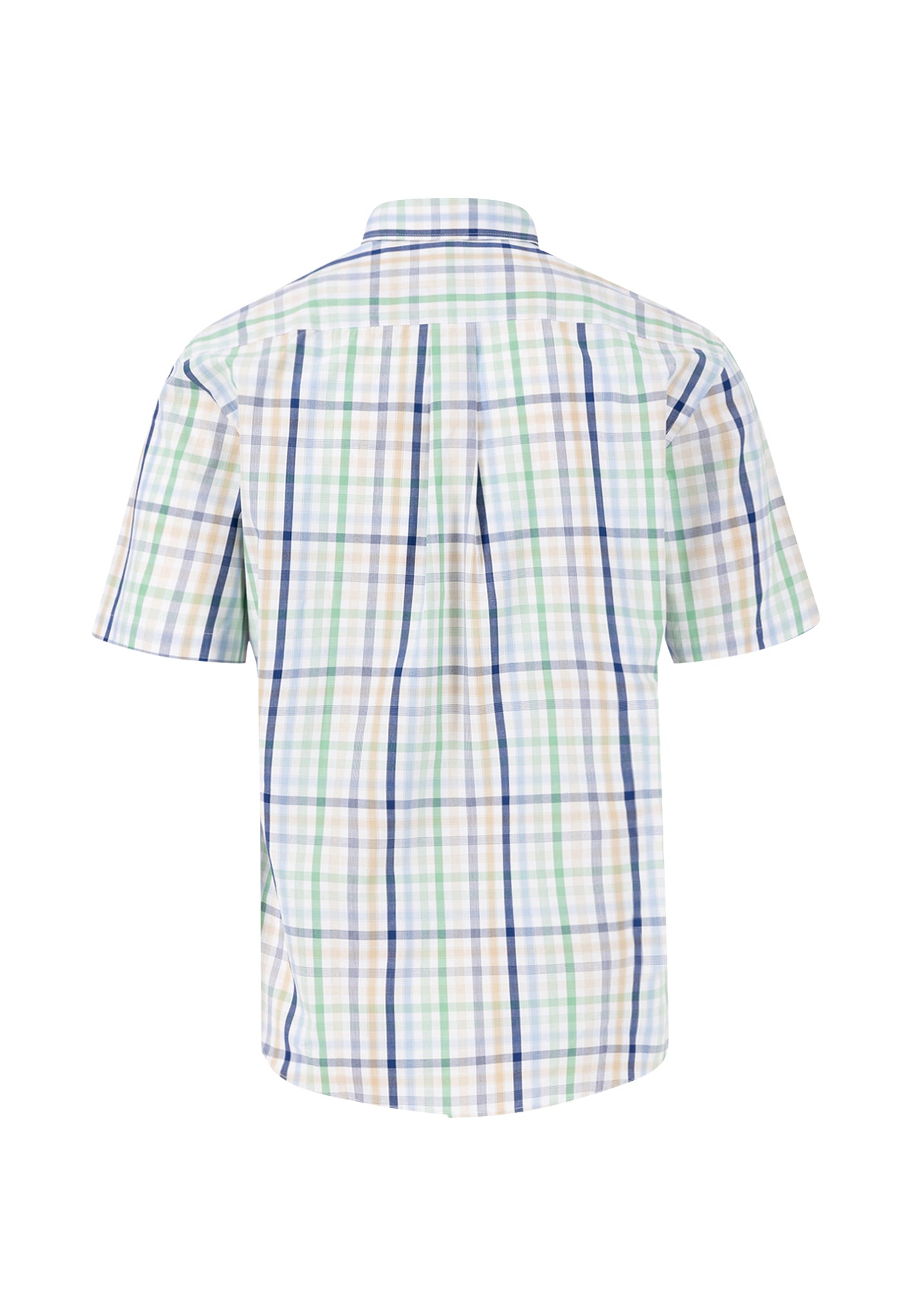 An image of the Fynch-Hatton Combi Check Shirt