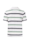 An image of the Fynch-Hatton Premium Cotton Multi Striped Polo