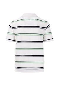An image of the Fynch-Hatton Premium Cotton Multi Striped Polo
