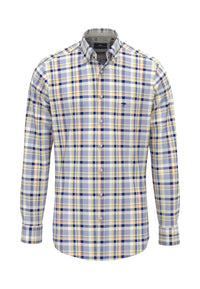 Washed Oxford Check Shirt