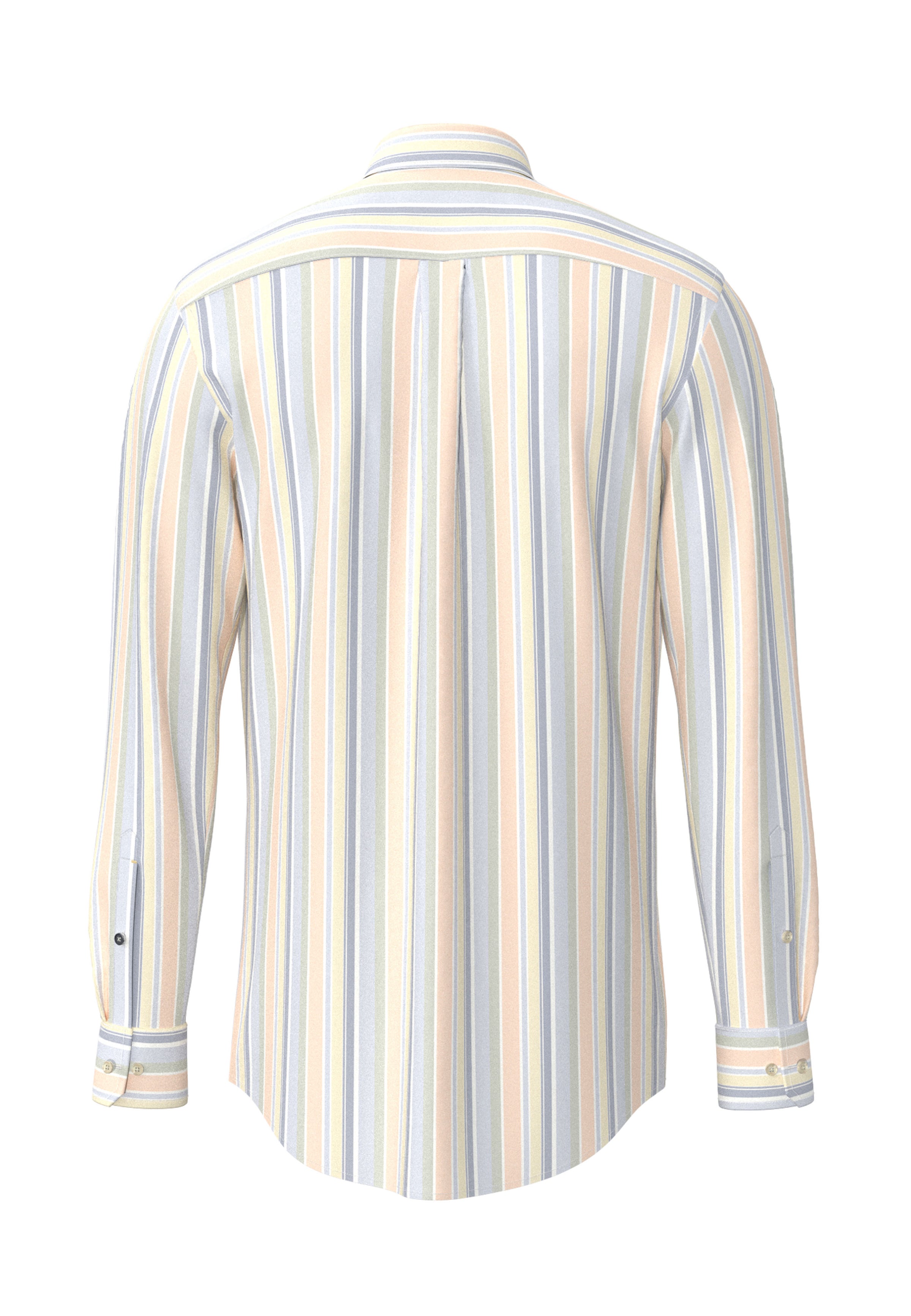 Washed Oxford Stripes Shirt