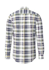 An image of the Fynch-Hatton Colourful Check Shirt
