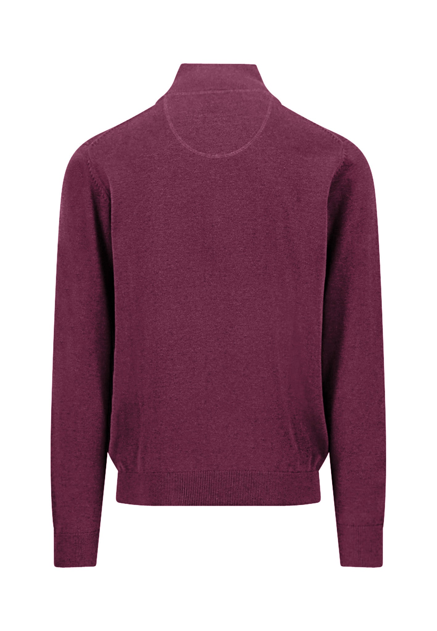 An image of the Fynch-Hatton Superfine Half Zip Sweater