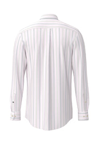 An image of the Fynch-Hatton Washed Oxford Stripe Shirt
