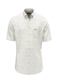 An image of the Fynch-Hatton Graphic Print Shirt