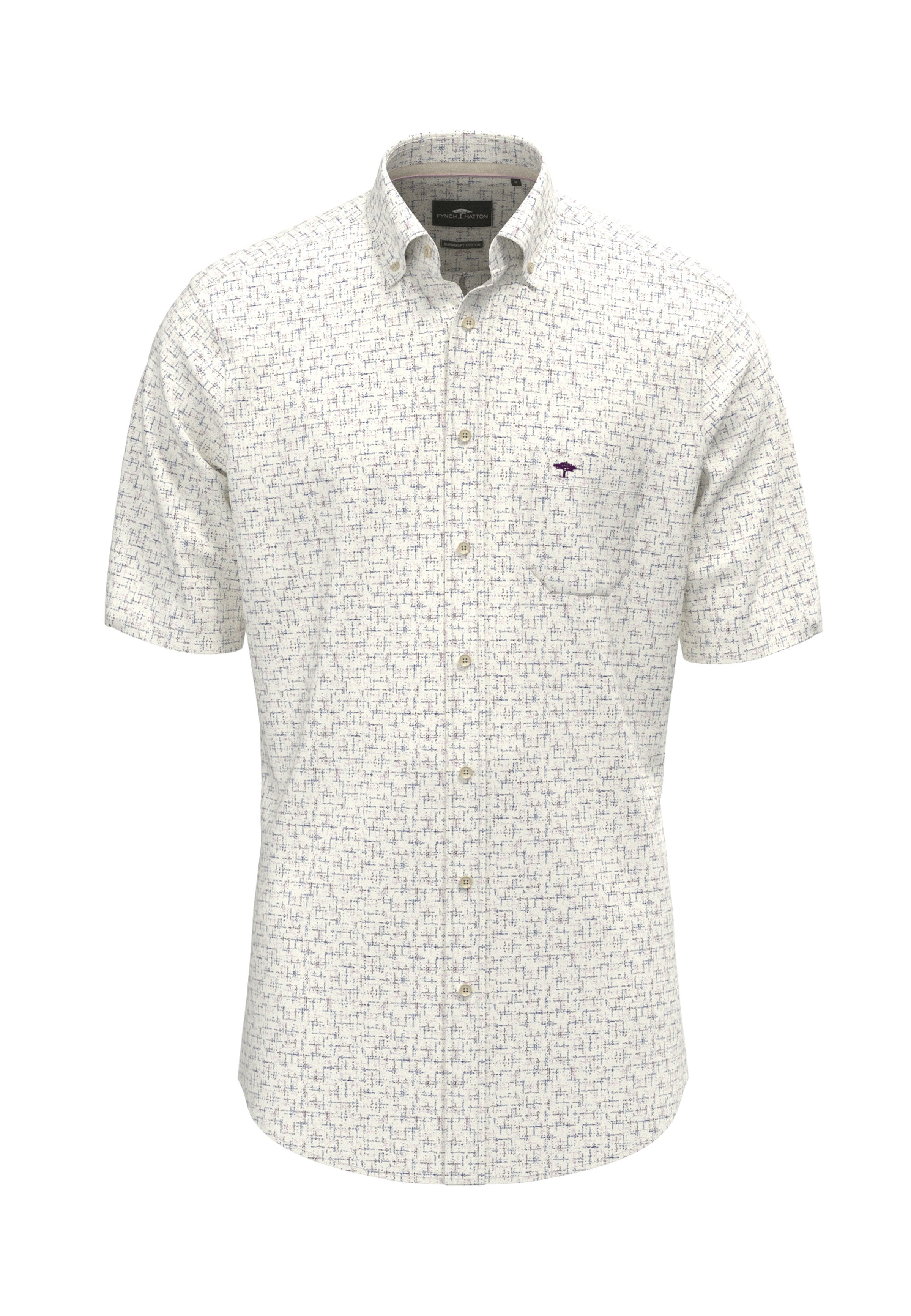 An image of the Fynch-Hatton Graphic Print Shirt