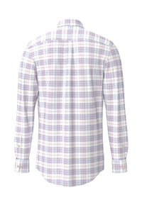 An image of the Fynch-Hatton Slub Check Shirt