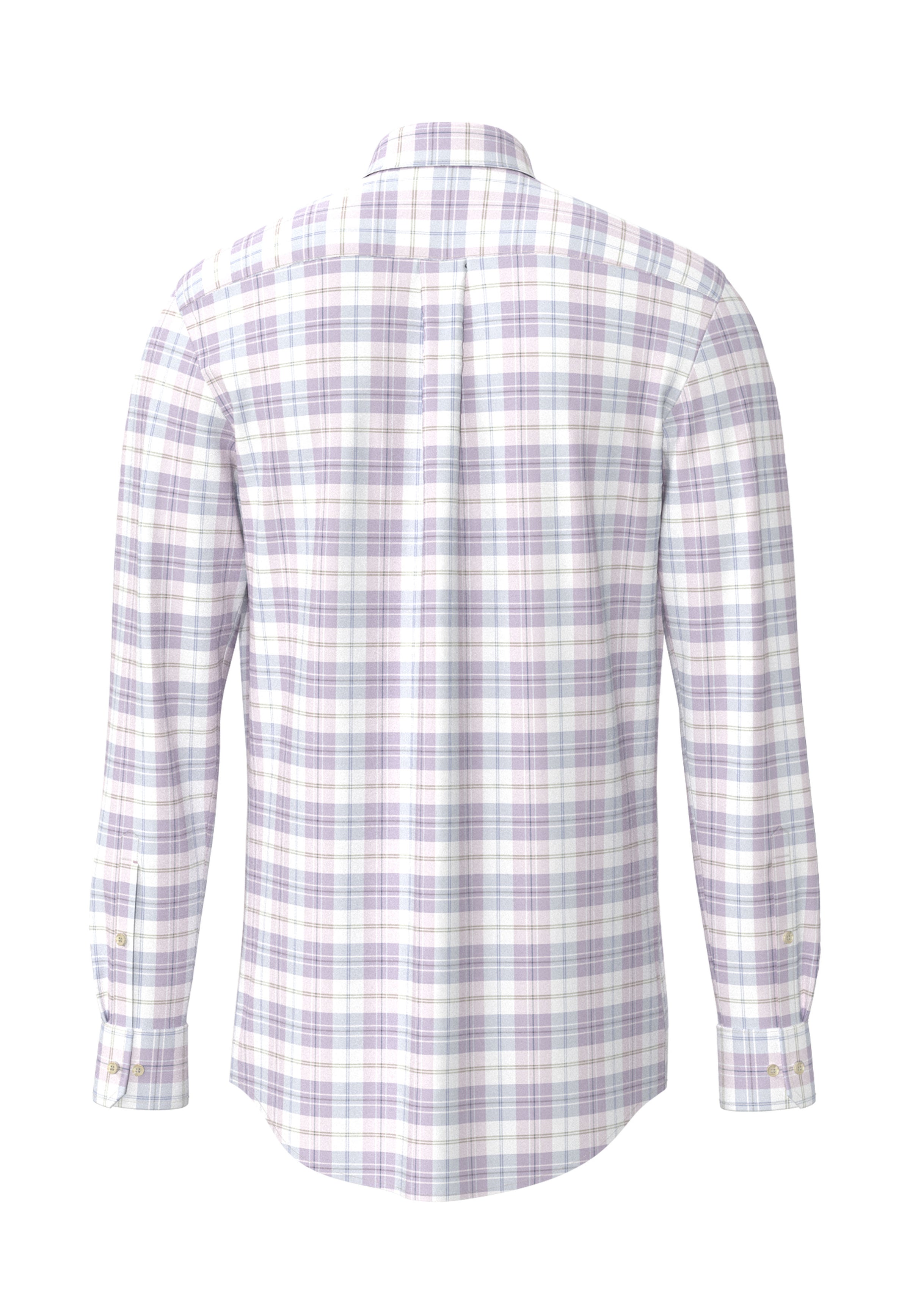 An image of the Fynch-Hatton Slub Check Shirt