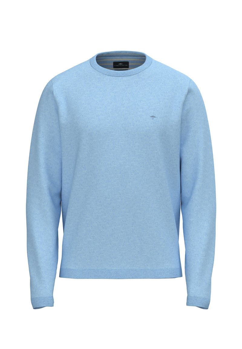 An image of the Fynch-Hatton Knitted O-Neck Sweater